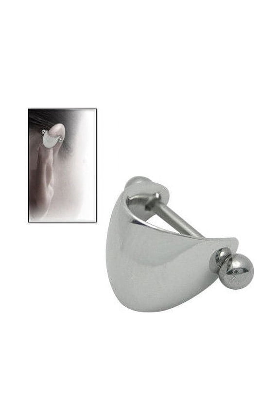 Surgical Steel Cartilage Earring Shield