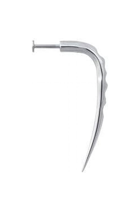 Surgical Steel Disturbed Labret Lip Piercing Barbell - 14 Gauge