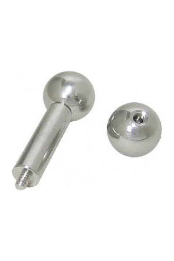 Surgical Steel Piercing Barbell 8G/6G For Multiple Use