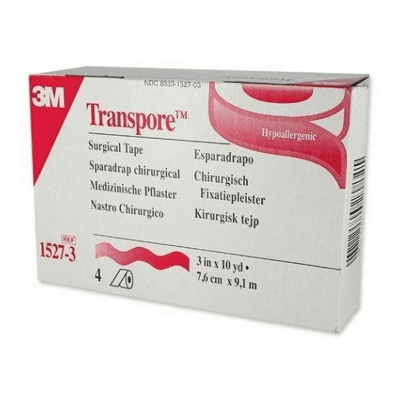 Surgical Tape [3M Transpore] 3 in. x 10 yds. (Box of 4)