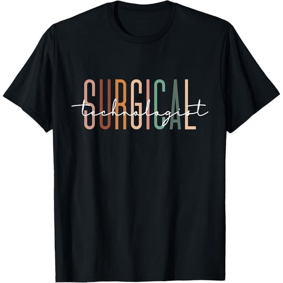 t-shirt Surgical Technologist Appreciation Surgical Tech Nurse T-Shirt mens,black,women,funny,journey,Crew Neck, Short Sleeve,printing