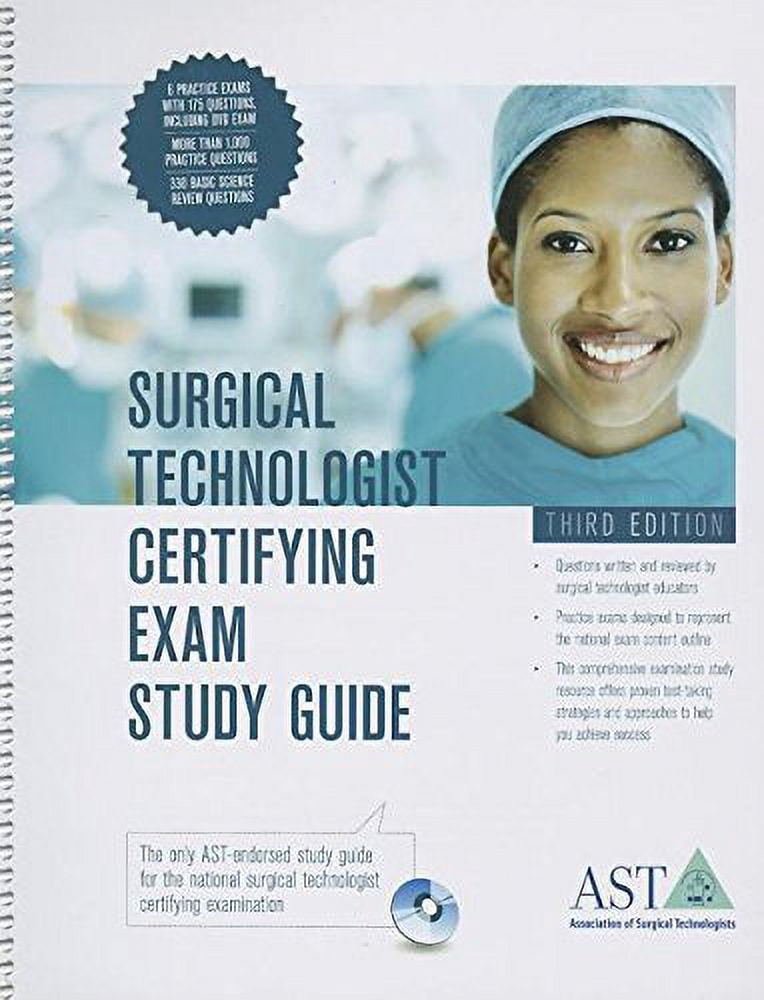 Surgical Technologist Certifying Exam Study Guide (Paperback) - Walmart.com