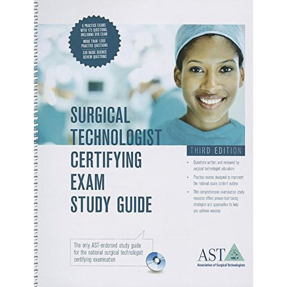 Surgical Technologist Certifying Exam Study Guide (Paperback)