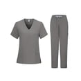 thumbnail image 1 of Surgical Uniform Men's Scrub Suit Medical Nurse Beauty Salon Work Clothes Clinical Short-sleeved Hand Washing Clothes Wholesale, 1 of 3