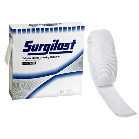 Surgilast Elastic Net Retainer Dressing 25 Yard Length Size 5-1/2 Tubular Elastic GL706 1 EA