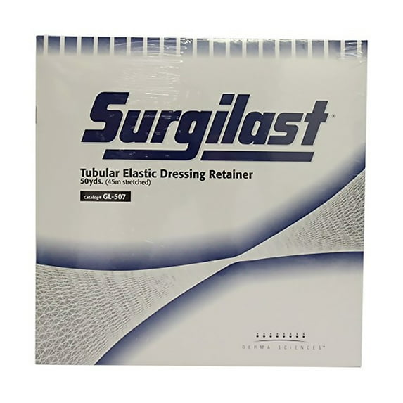 Surgilast Elastic Net Retainer Dressing 50 Yd L Sz. 6 Tubular Elastic GL507 1 EA
