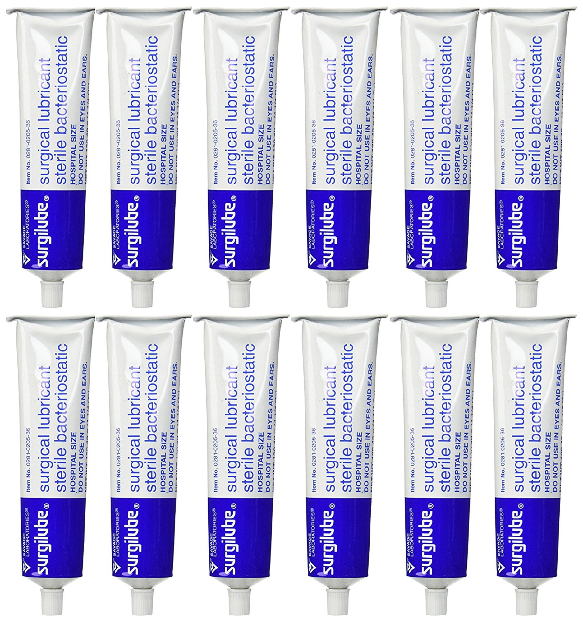 Surgilube Lubricating Jelly 4.25 Ounce, Box of 12