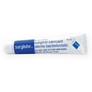 Surgilube Lubricating Jelly, Flip Top Cap, 4.25 oz. Tube, Sterile, 12 Count