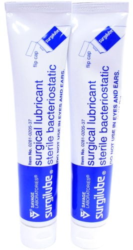 Surgilube Lubricating Jelly Sterile - 4.25 Oz Flip Top Tube - Pack Of 2 ...