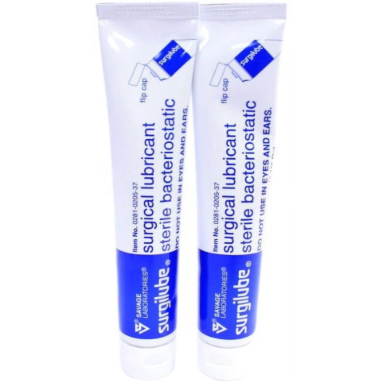 SurgiLube, Lubricating Jelly, 4.25 oz, Sterile Flip Top Tube 2pk -  Walmart.com