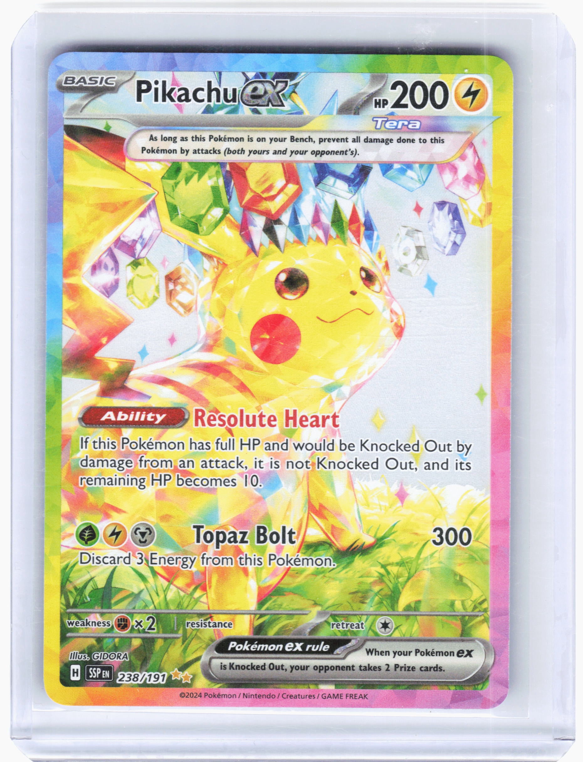 Pokemon Pikachu Ex