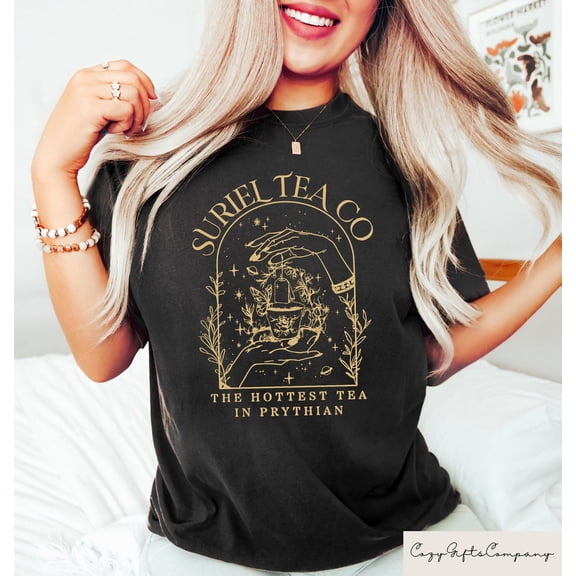 Suriel Tea Co A Court Of Thorns And Roses Sarah J Maas Bookish T-Shirt