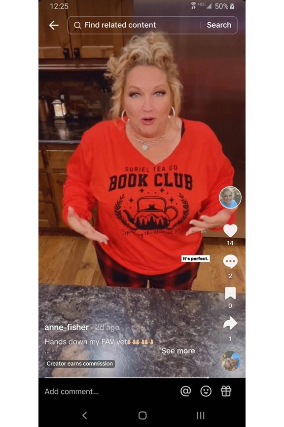 Suriel Tea Co Book Club "Spilling the Hottest Tea"