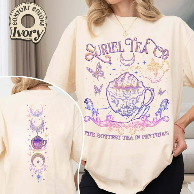 Suriel Tea Co Comfort Color Shirt Acotar Bookish Shirt A Court Of