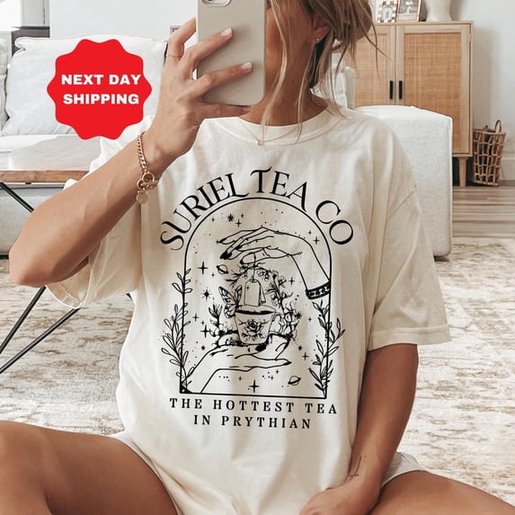 Suriel Tea Co Shirt A Court Of Thorns And Roses Shirt Bookish Shirt ...