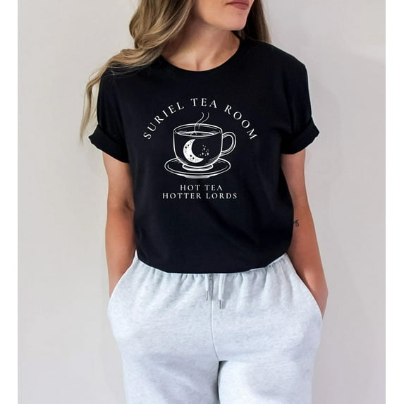 Suriel Tea Co Shirt, Acotar T-shirt, Bookish Shirt, Sarah J Maas Shirt, A Court Of Thorns And Roses Shirt, Suriel Tea Shirt, All Size S-5Xl
