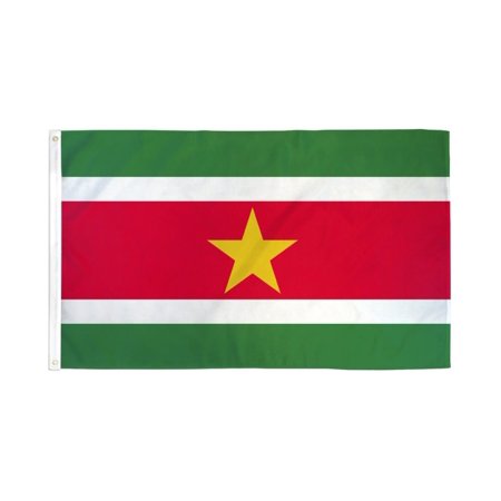 Suriname Flag 2x3ft Poly