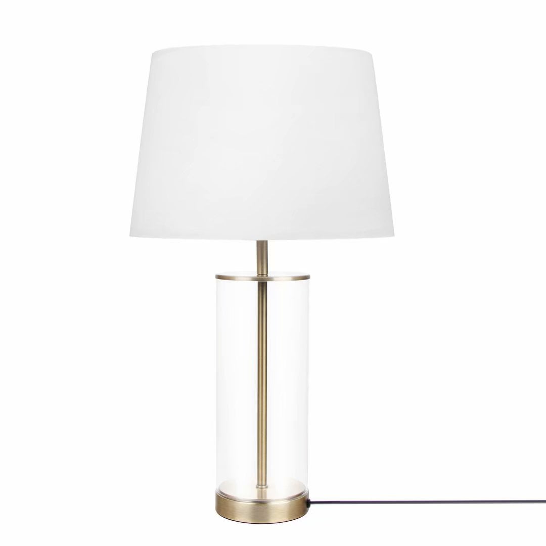 Surise Caseville 23" Brass Table Lamp - 23