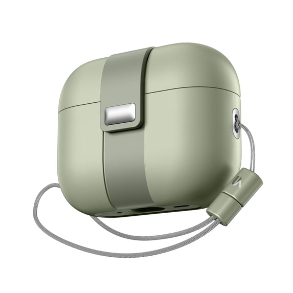 Suritch for Airpods Pro 1st / 2nd Generation Case, Magnetic Cases with Cleaner Kit and Hanging Lanyard, Stylish Shockproof Rugged Protective Cover, Green