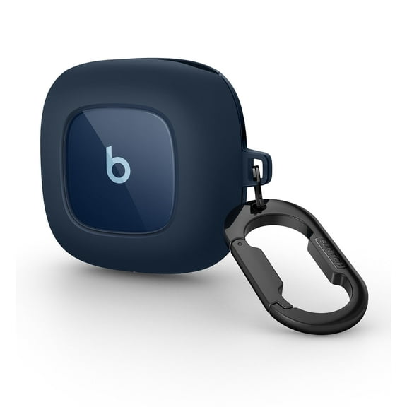 Suritch Protective Case for Beats Fit Pro Earbuds 2021, Shock-Absorbing Protective TPU Shell with Anti-Lost Keychain, Blue