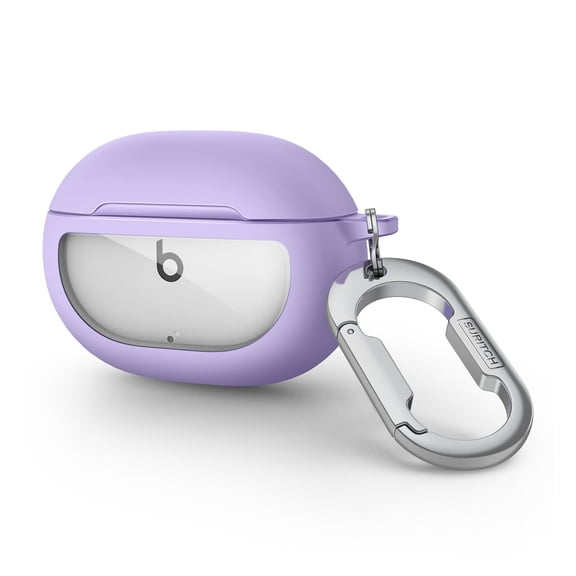 Suritch Case for Beats Studio Buds Studio Buds+ Plus Protective Cover with Carabiner Keychain