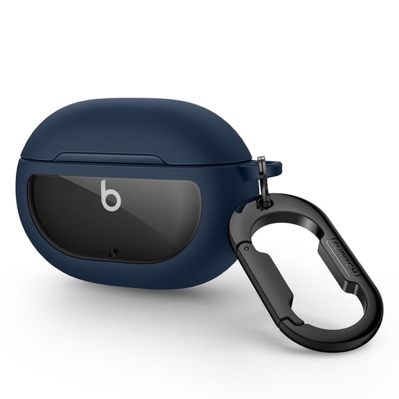 Suritch Case for Beats Studio Buds Studio Buds+ Plus Protective Cover with Carabiner Keychain