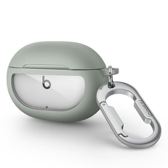 Suritch Case for Beats Studio Buds Studio Buds+ Plus Protective Cover with Carabiner Keychain