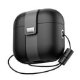 thumbnail image 1 of Suritch for Airpods 4 Case, Magnetic Cases with Cleaner Kit and Hanging Lanyard, Stylish Shockproof Rugged Protective Cover, Black, 1 of 8