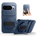 thumbnail image 1 of Suritch for Google Pixel 10 / 10 Pro Phone Case with 360° Rotatable Hand Strap Grip, Kickstand and Camera Cover, Rugged Shockproof Protective Cover, Blue, 1 of 9