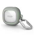 thumbnail image 1 of Suritch Protective Case for Samsung Galaxy Buds FE / Buds 2 / Buds 2 Pro / Buds Pro / Buds Live with Carabiner, Green, 1 of 5