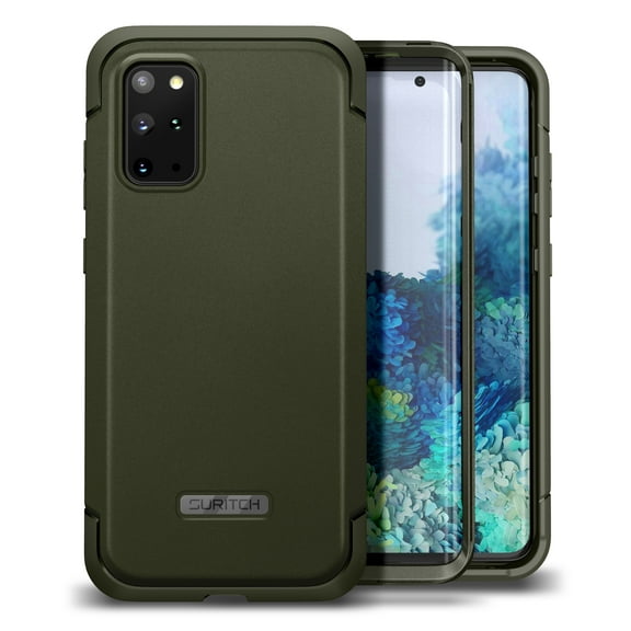 Suritch Cell Phone Case for Samsung Galaxy S20 Plus, Green