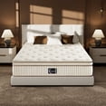 thumbnail image 1 of Surlunkeys 14 inch Queen Size Mattress in a Box with Pocket Springs, Euro Top Comfort & Pain Relief Medium Firm Hybrid Mattress, 1 of 7