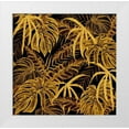 thumbnail image 1 of Surma, Agata 20x20 White Modern Wood Framed Museum Art Print Titled - Golden Jungle I, 1 of 4