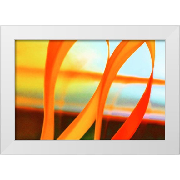 Surma And Guillen 14x11 White Modern Wood Framed Museum Art Print Titled - Sun Sky III