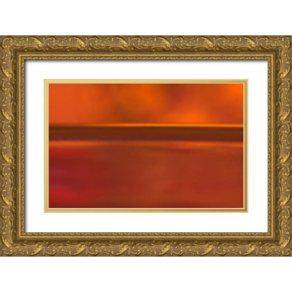 Surma And Guillen 32x22 Gold Ornate Wood Framed with Double Matting Museum Art Print Titled - Mirage II
