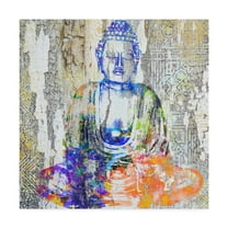 Surma & Guillen 'Timeless Buddha Ii' Canvas Art