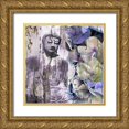 thumbnail image 1 of Surma and Guillen 20x20 Gold Ornate Wood Framed with Double Matting Museum Art Print Titled - Timeless Buddha III, 1 of 4