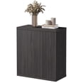 thumbnail image 1 of Surmoby 30.9" Sideboard Buffet Cabinet with Storage, Modern Accent Cabinet with Adjustable Shelf and Doors Media Console Cabinet for Living Room Dining Room and Kitchen,Dark Gray Alder, 1 of 9