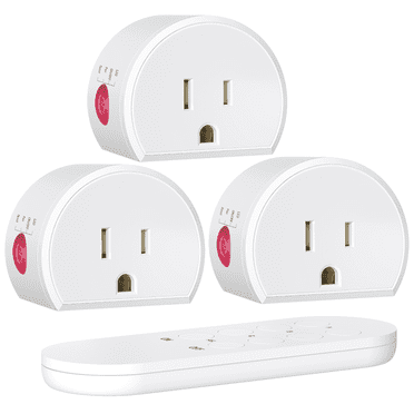 Surnice Wireless Remote Outlets, 10 Amps, 120 V, Electrical Plug, 3 Pack