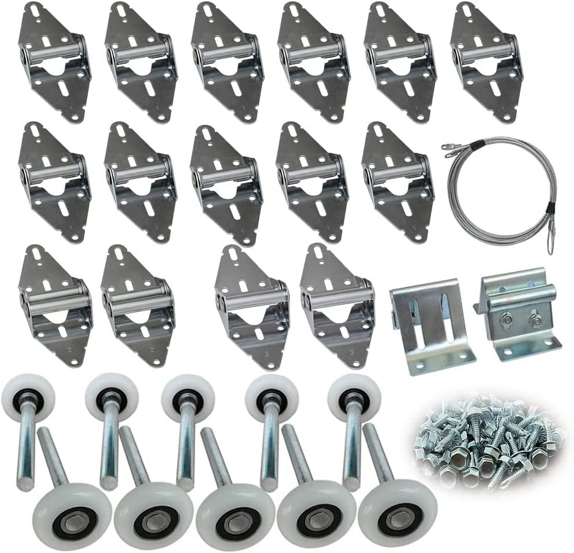 Surpass Garage Door Roller/Hinge/Top Bracket/Wire Rope (for 7' Height