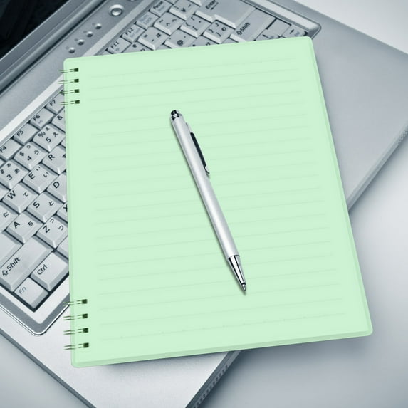 Surpdew A5 Horizontal Coil Notebook – 8-Hole, Thickened Pages, Perfect For Office And Academic Learning, Durable And Practical Green