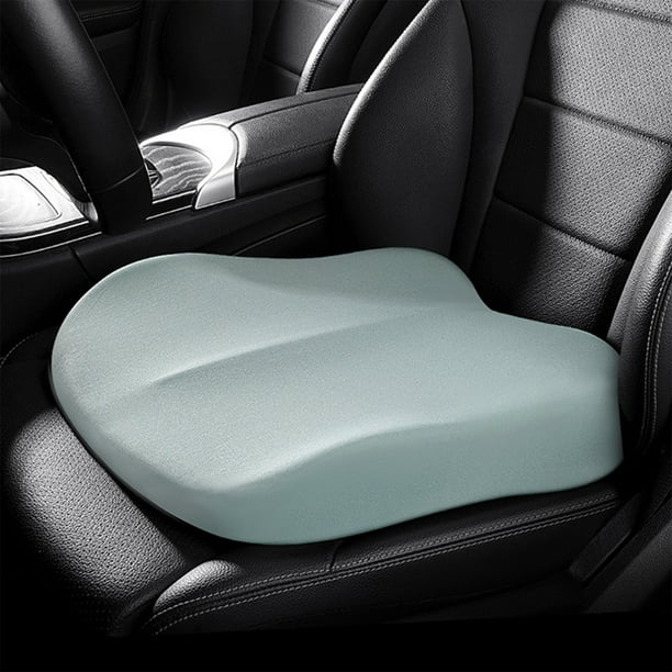 Surpdew Car Wedge Seat Cushion For Car Seat Driver Passenger Wedge Car Seat Cushions For Driving Improve Vision Posture Memory Foam Car Seat