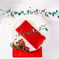 Surpdew Christmas Decorations Indoor Garland Christmas Rattan Fishing Line Beaded Christmas Leaf Rattan Christmas Holiday Diy Decoration 5M Green Green