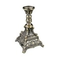 thumbnail image 1 of Surpdew Gold Candlestick Holders Taper Candle Holders Deluxe Ornate Candle Holders For Shabbat Taper Candles, Candle Centerpiece, Wedding Candles, Christmas Candle Silver-1, 1 of 6