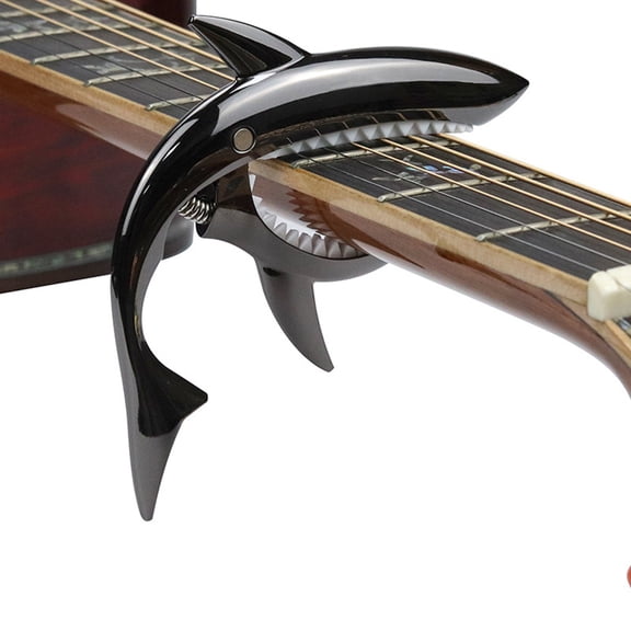 Surpdew Guitar Capo Shark Guitar Capo Acoustic Capo Electric Guitars Capo Premium Zinc Alloy Guitar Accessories Ukulele Mandolin Banjo Bass F