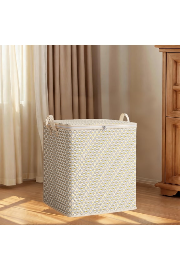 Large Capacity Khika Clothes Storage Bags Extra Strong Moving Boxes For Wardrobeheavy Duty Storage Containers For Home Organization Moving Khaki S