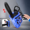 thumbnail image 1 of Surpdew Mini Chainsaw Keychain, Realistic Red Chainsaw Shaped Key Ring With Realistic Sound & Pull-Start, Novelty Tool Key Fob For Handymen, Construction Workers & Collectors Blue, 1 of 6