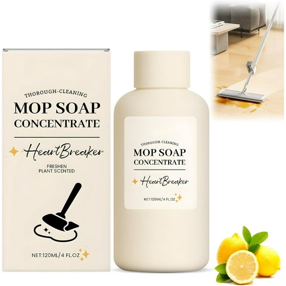 Surpdew Mop Soap For Floor Cleaning, 2025 New Highly Scented Floor Cleaner, Luxury Long-Lasting Fragrance, Multisurface Deep Cleaning For Tough Stains, Home Floor Care Solution A 4Fl.Oz