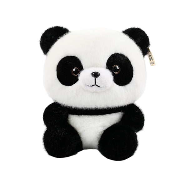 Surpdew Panda Stuffed Animals Valentines Day, Cute Stitting Heating Pad Plushies For Soothing & Relaxation,Stuffed Plush Toys, Panda Gifts Panda 12Inch