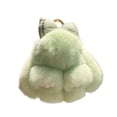 thumbnail image 1 of Surpdew Soft Fluffy Rabbit Keychain Cute Pbunny Key Rings Pbunny Key Rings Faux Fur Keyring Pompom Keychain Decoration Green, 1 of 6